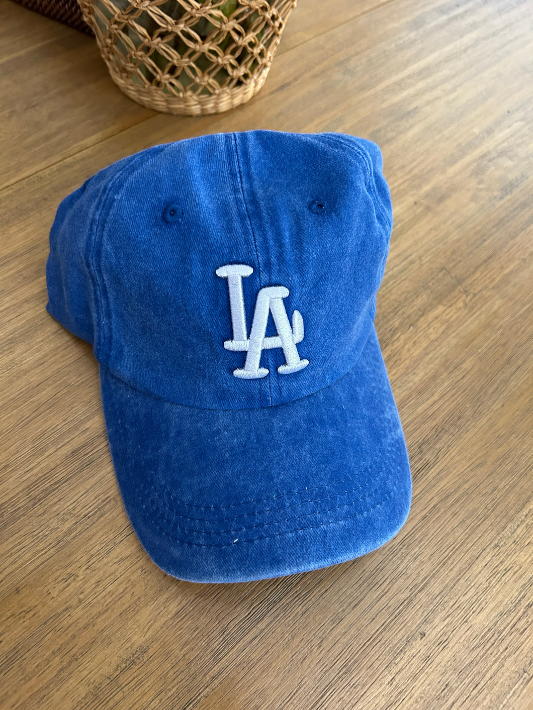 LA BASEBALL CAP (BLUE)